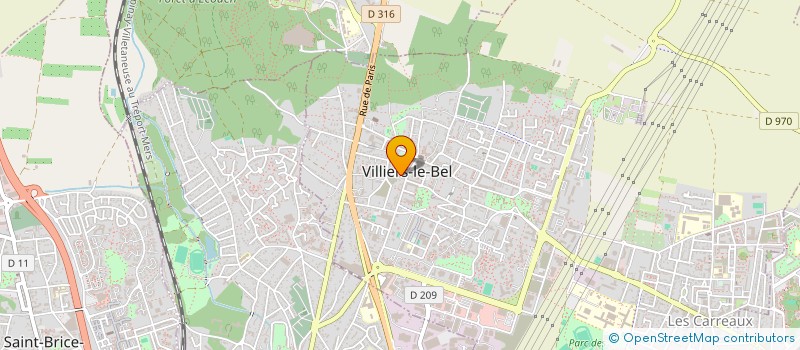 localisation de l'entreprise MONSIEUR LUDOVIC BANDALO  VILLIERS-LE-BEL