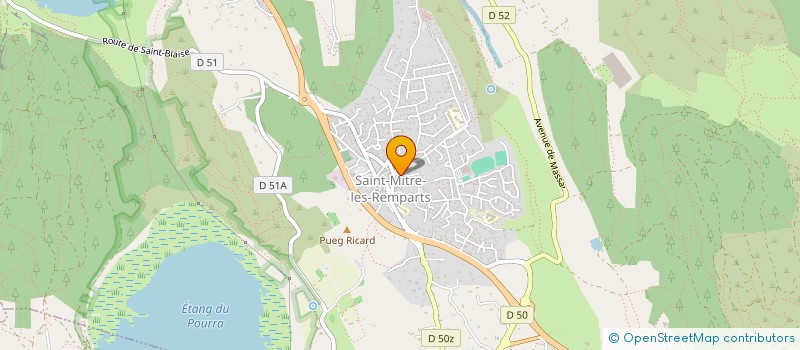 localisation de l'entreprise MONSIEUR LUDOVIC BARBA  SAINT-MITRE-LES-REMPARTS