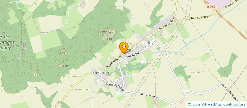 localisation de l'entreprise MONSIEUR LUDOVIC BARBET  SOLENTE