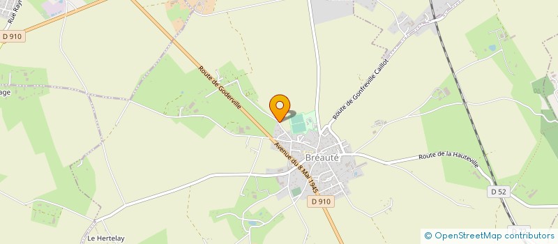 localisation de l'entreprise MONSIEUR LUDOVIC BARTHELEMY  BREAUTE