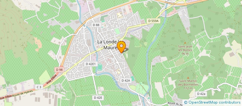 localisation de l'entreprise MONSIEUR LUDOVIC BASCOULARD  SAINT-MARTIN