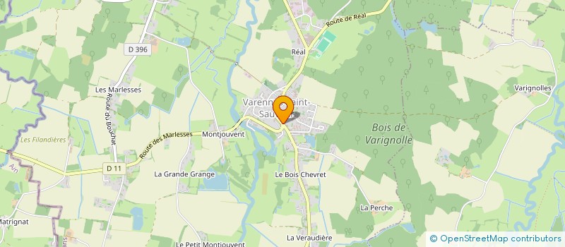 localisation de l'entreprise MONSIEUR LUDOVIC BASSET  VARENNES-SAINT-SAUVEUR