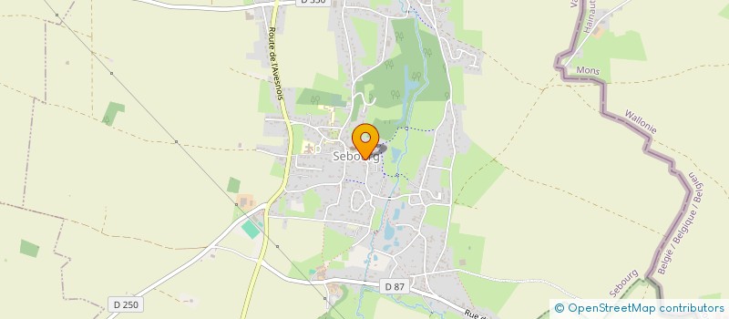 localisation de l'entreprise MONSIEUR LUDOVIC BASSEZ  SEBOURG