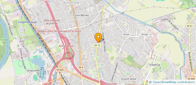 localisation de l'entreprise MONSIEUR LUDOVIC BAZIZ à TOULOUSE