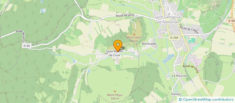 localisation de l'entreprise MONSIEUR LUDOVIC BEAUDOIN  BURNAND