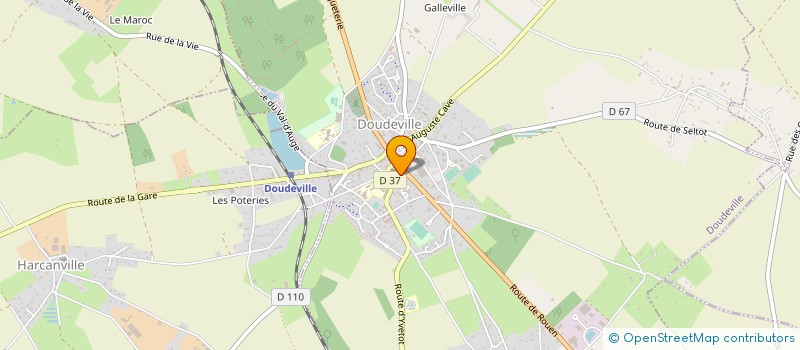 localisation de l'entreprise MONSIEUR LUDOVIC BEAUFILS  DOUDEVILLE