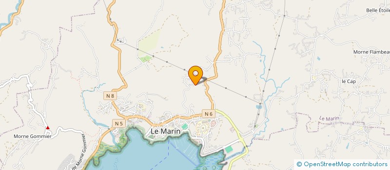 localisation de l'entreprise MONSIEUR LUDOVIC BEAUZILE à LE MARIN