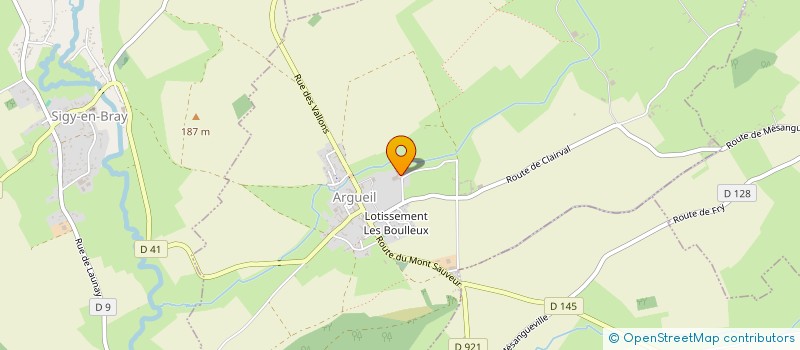 localisation de l'entreprise MONSIEUR LUDOVIC BECTARTE  ARGUEIL