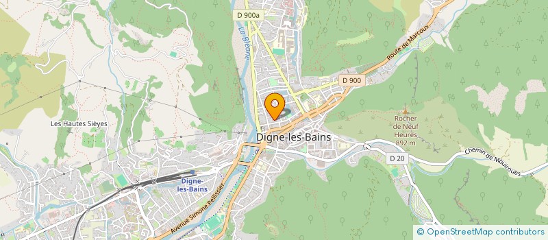 localisation de l'entreprise MONSIEUR LUDOVIC BELLITI  CHAMPTERCIER