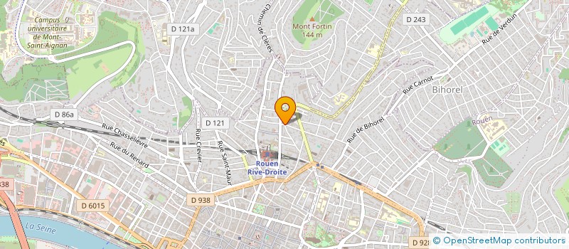 localisation de l'entreprise MONSIEUR LUDOVIC BELLOU  ROUEN