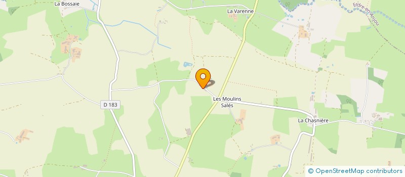 localisation de l'entreprise MONSIEUR LUDOVIC BELOUIN  VAL D'ERDRE-AUXENCE