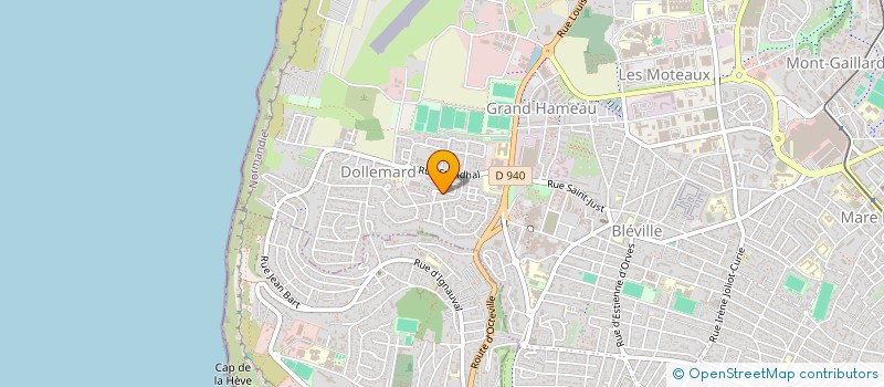 localisation de l'entreprise MONSIEUR LUDOVIC BENARD à LE HAVRE