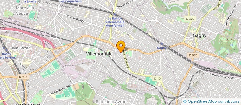 localisation de l'entreprise MONSIEUR LUDOVIC BENHAMOU à VILLEMOMBLE