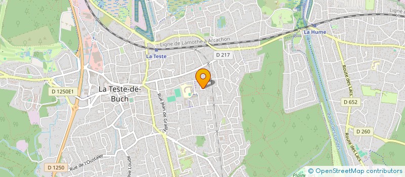 localisation de l'entreprise MONSIEUR LUDOVIC BENONY à LA TESTE-DE-BUCH
