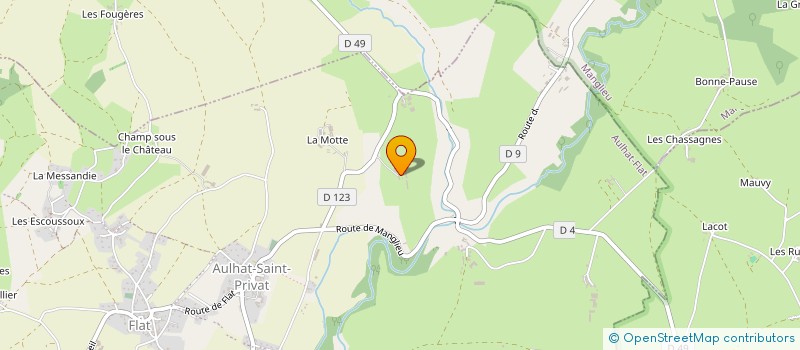 localisation de l'entreprise MONSIEUR LUDOVIC BERNARD  PARENTIGNAT