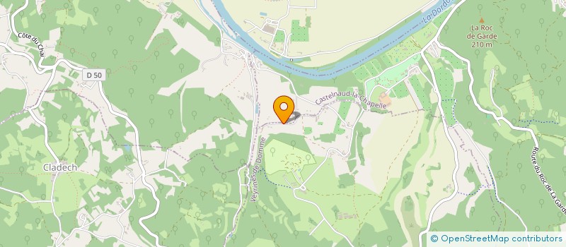 localisation de l'entreprise MONSIEUR LUDOVIC BERTEAU  VEYRINES-DE-DOMME