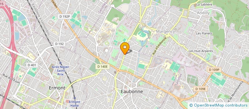 localisation de l'entreprise MONSIEUR LUDOVIC BERTHIER à EAUBONNE