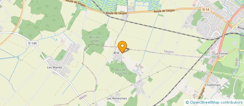 localisation de l'entreprise MONSIEUR LUDOVIC BERTIN  MEDIS