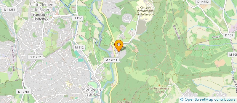 localisation de l'entreprise MONSIEUR LUDOVIC BIANCIOTTO  MONTFERRIER-SUR-LEZ