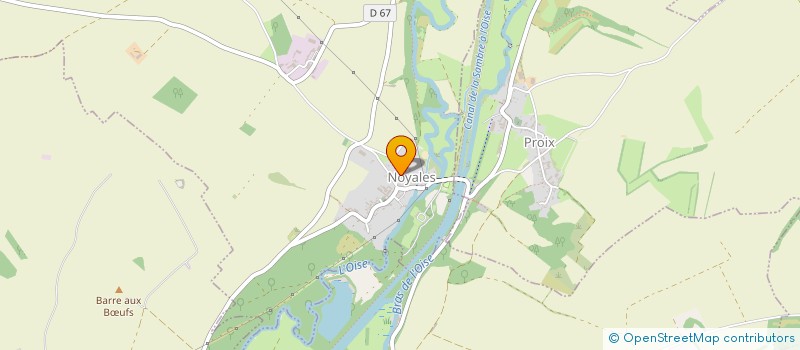 localisation de l'entreprise MONSIEUR LUDOVIC BIDOUX  PROIX