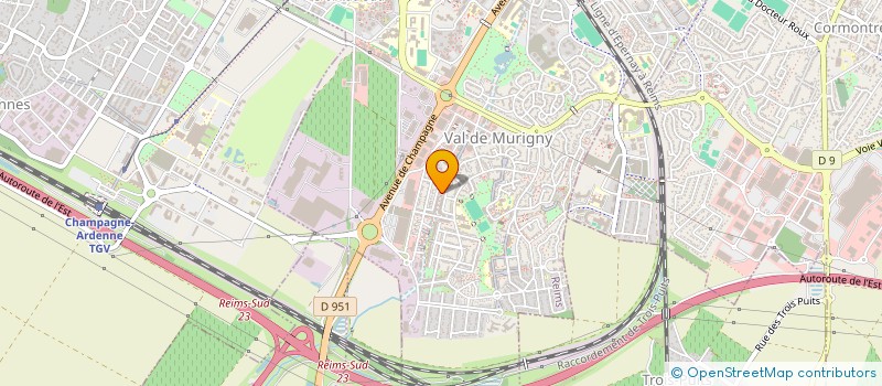 localisation de l'entreprise MONSIEUR LUDOVIC BIGAULT  CORME-ROYAL