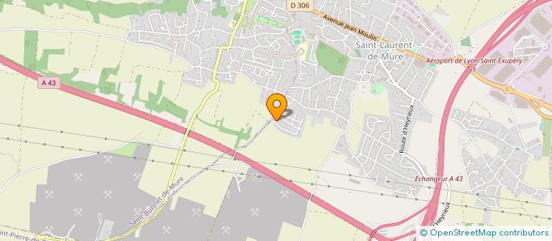 localisation de l'entreprise MONSIEUR LUDOVIC BIGOT  SAINT-LAURENT-DE-MURE