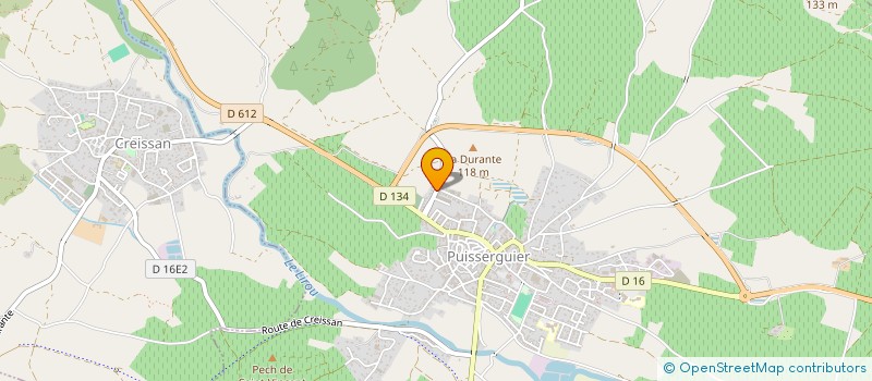 localisation de l'entreprise MONSIEUR LUDOVIC BILLES  PUISSERGUIER