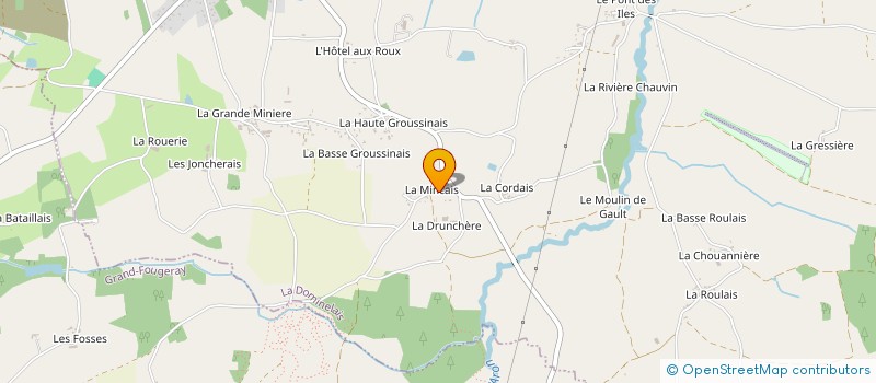 localisation de l'entreprise MONSIEUR LUDOVIC BILY  LA DOMINELAIS