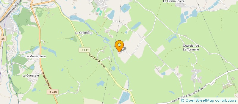 localisation de l'entreprise MONSIEUR LUDOVIC BLAIS  BRESSUIRE