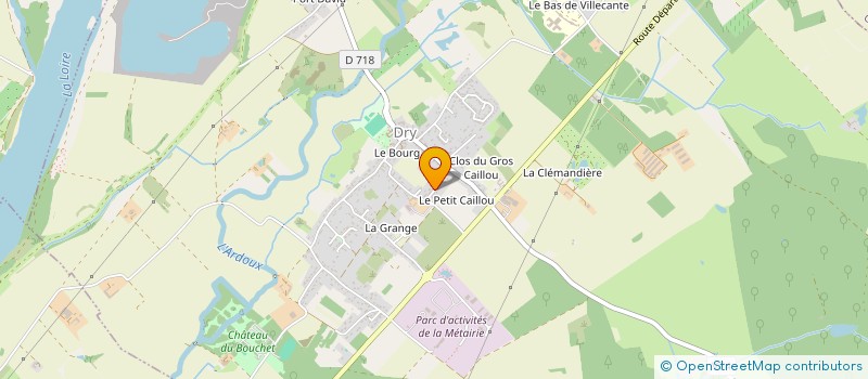 localisation de l'entreprise MONSIEUR LUDOVIC BLANCHARD à DRY