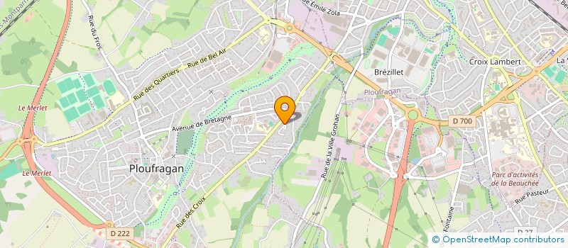 localisation de l'entreprise MONSIEUR LUDOVIC BLANCHET  PLOUFRAGAN