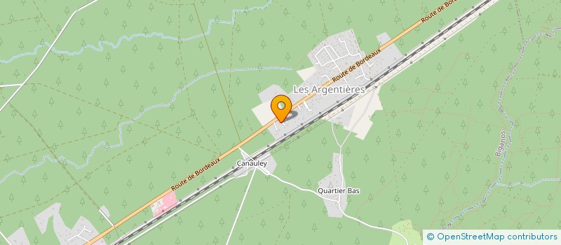 localisation de l'entreprise MONSIEUR LUDOVIC BLASQUEZ  BIGANOS