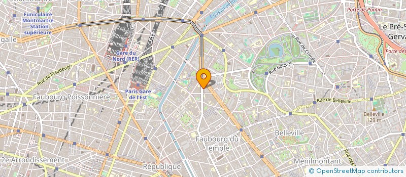 localisation de l'entreprise MONSIEUR LUDOVIC BLECHER  PARIS