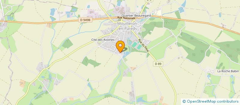 localisation de l'entreprise MONSIEUR LUDOVIC BLUTEAU  MOUILLERON-SAINT-GERMAIN