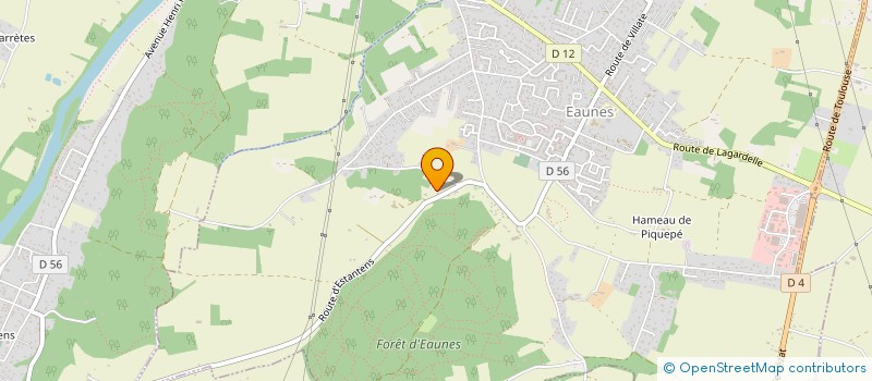 localisation de l'entreprise MONSIEUR LUDOVIC BOCKSTAELE  EAUNES