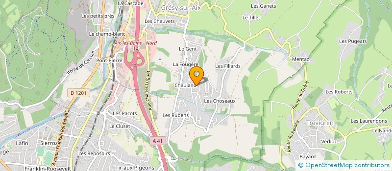localisation de l'entreprise MONSIEUR LUDOVIC BOGEY à GRESY-SUR-AIX