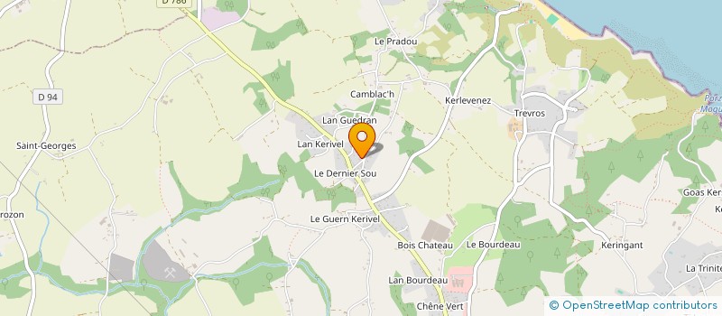 localisation de l'entreprise MONSIEUR LUDOVIC BOIN  PLOUHA