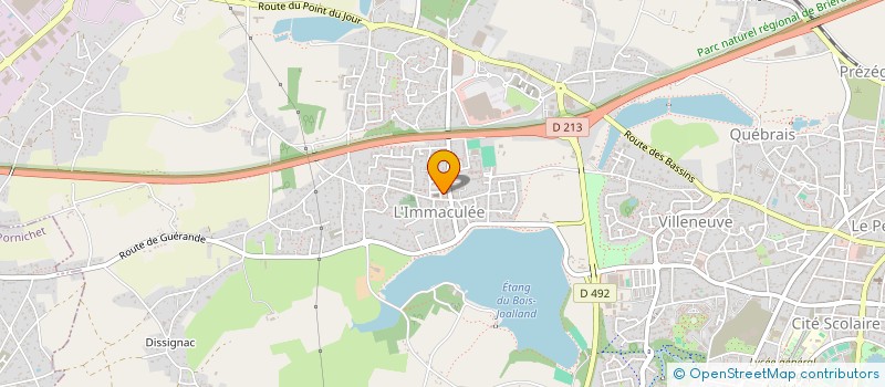 localisation de l'entreprise MONSIEUR LUDOVIC BOISSEE  SAINT-NAZAIRE