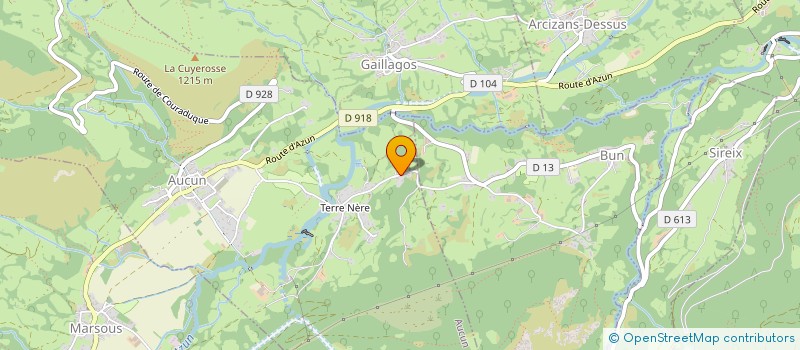 localisation de l'entreprise MONSIEUR LUDOVIC BOISSELEAU  AUCUN