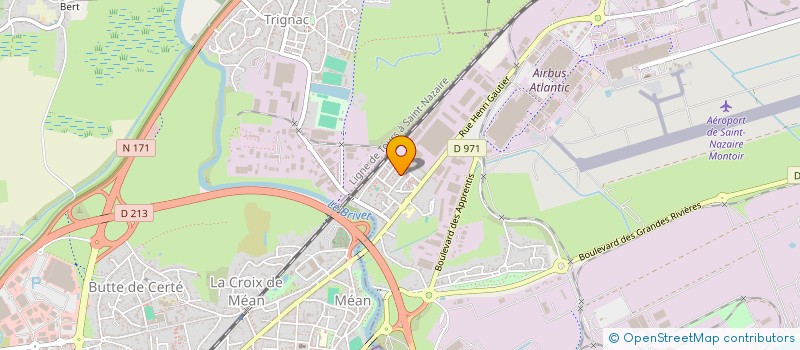 localisation de l'entreprise MONSIEUR LUDOVIC BOISTUAUD  MONTOIR-DE-BRETAGNE