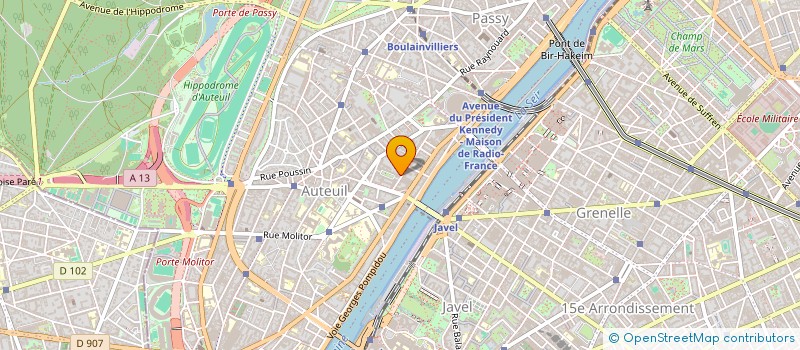 localisation de l'entreprise MONSIEUR LUDOVIC BOIT  PARIS