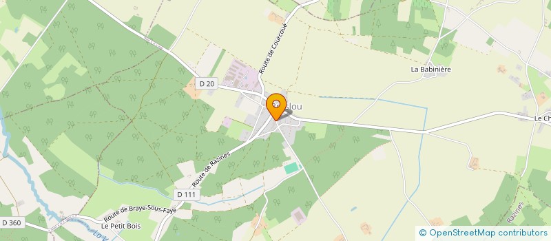 localisation de l'entreprise MONSIEUR LUDOVIC BONHOMME  BRASLOU