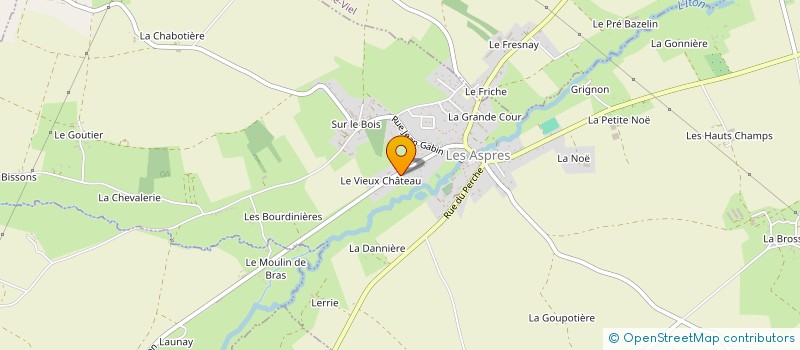 localisation de l'entreprise MONSIEUR LUDOVIC BONNAIRE à LES ASPRES