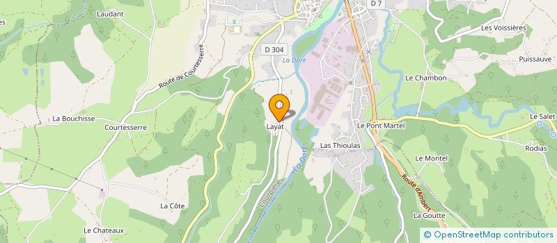 localisation de l'entreprise MONSIEUR LUDOVIC BONNEFOND à COURPIERE