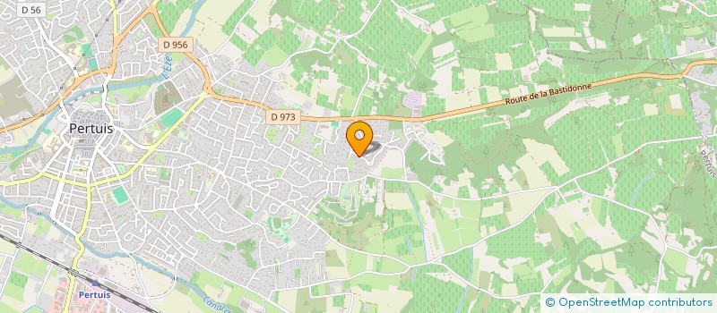 localisation de l'entreprise MONSIEUR LUDOVIC BONNET  PERTUIS