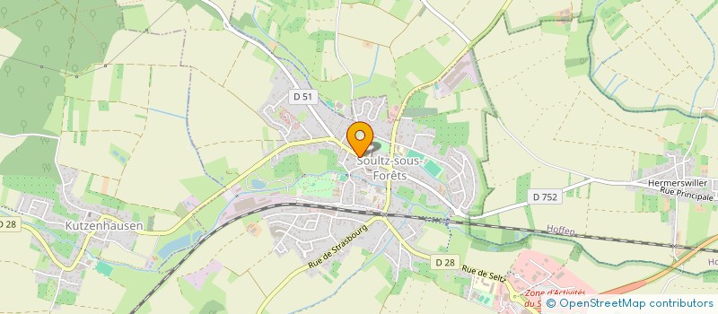 localisation de l'entreprise MONSIEUR LUDOVIC BORDIER  SOULTZ-SOUS-FORETS