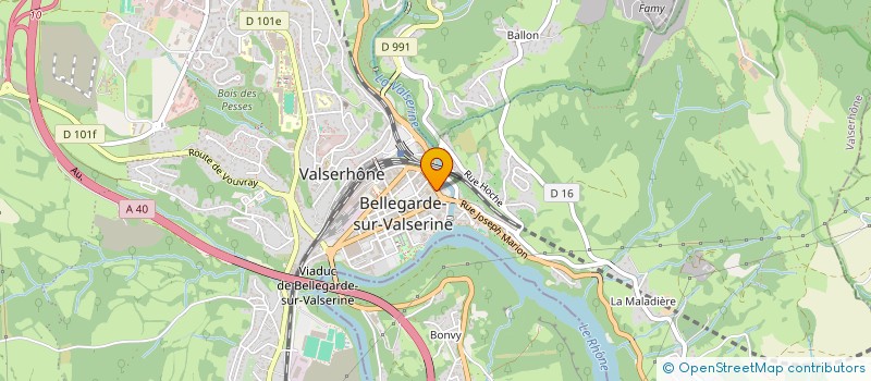 localisation de l'entreprise MONSIEUR LUDOVIC BORLINI à VALSERHONE