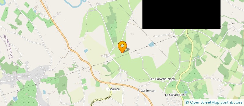 localisation de l'entreprise MONSIEUR LUDOVIC BORON  VILLENEUVE-SUR-LOT