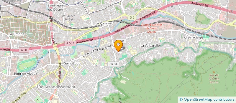 localisation de l'entreprise MONSIEUR LUDOVIC BORRIELLO  MARSEILLE