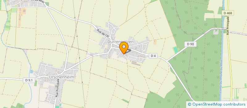 localisation de l'entreprise MONSIEUR LUDOVIC BORUTA  DURRENENTZEN